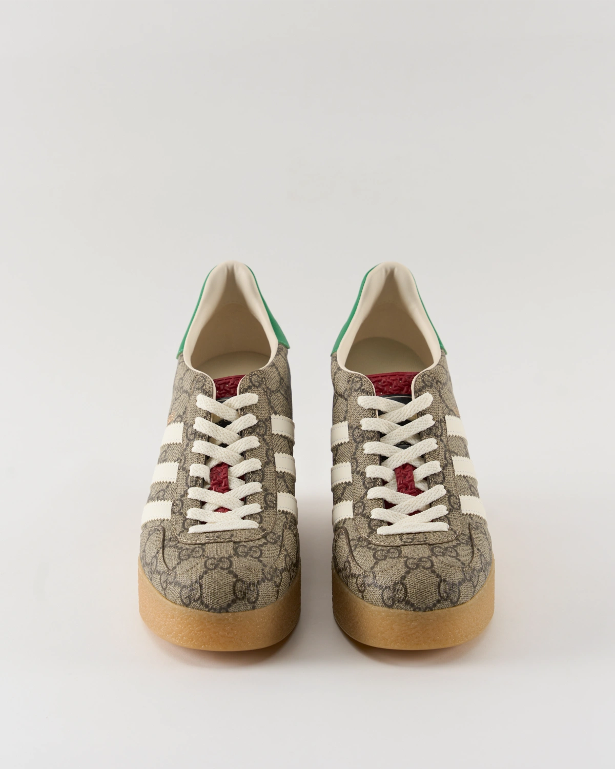 Adidas X Gucci Gazelle Wedge Monogram
