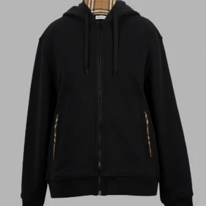 Bubrerry Check Zip Hoddie