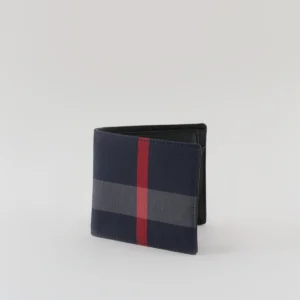 Burberry Check Bi-fold Wallet