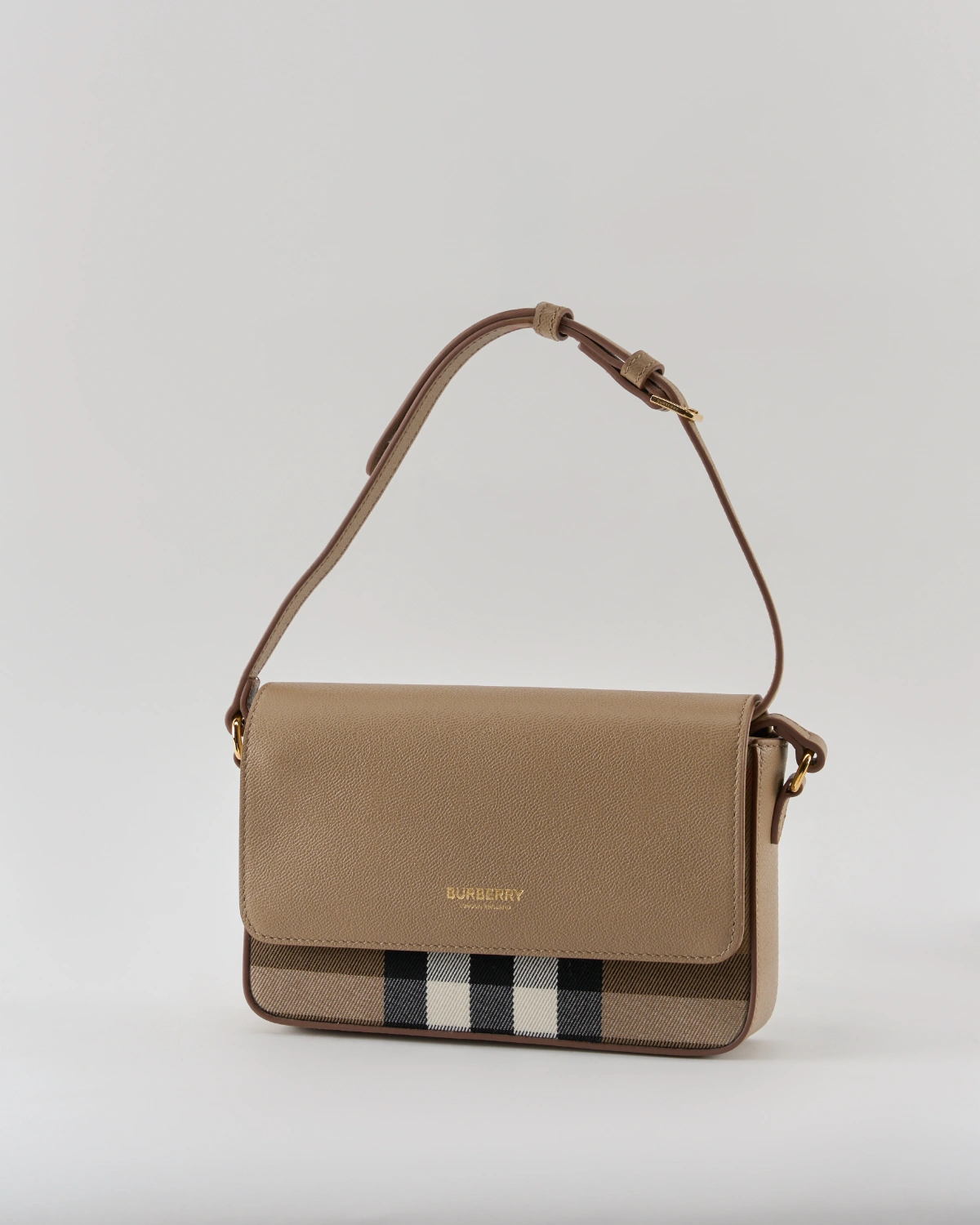 Burberry Hampshire Check Canvas Bag