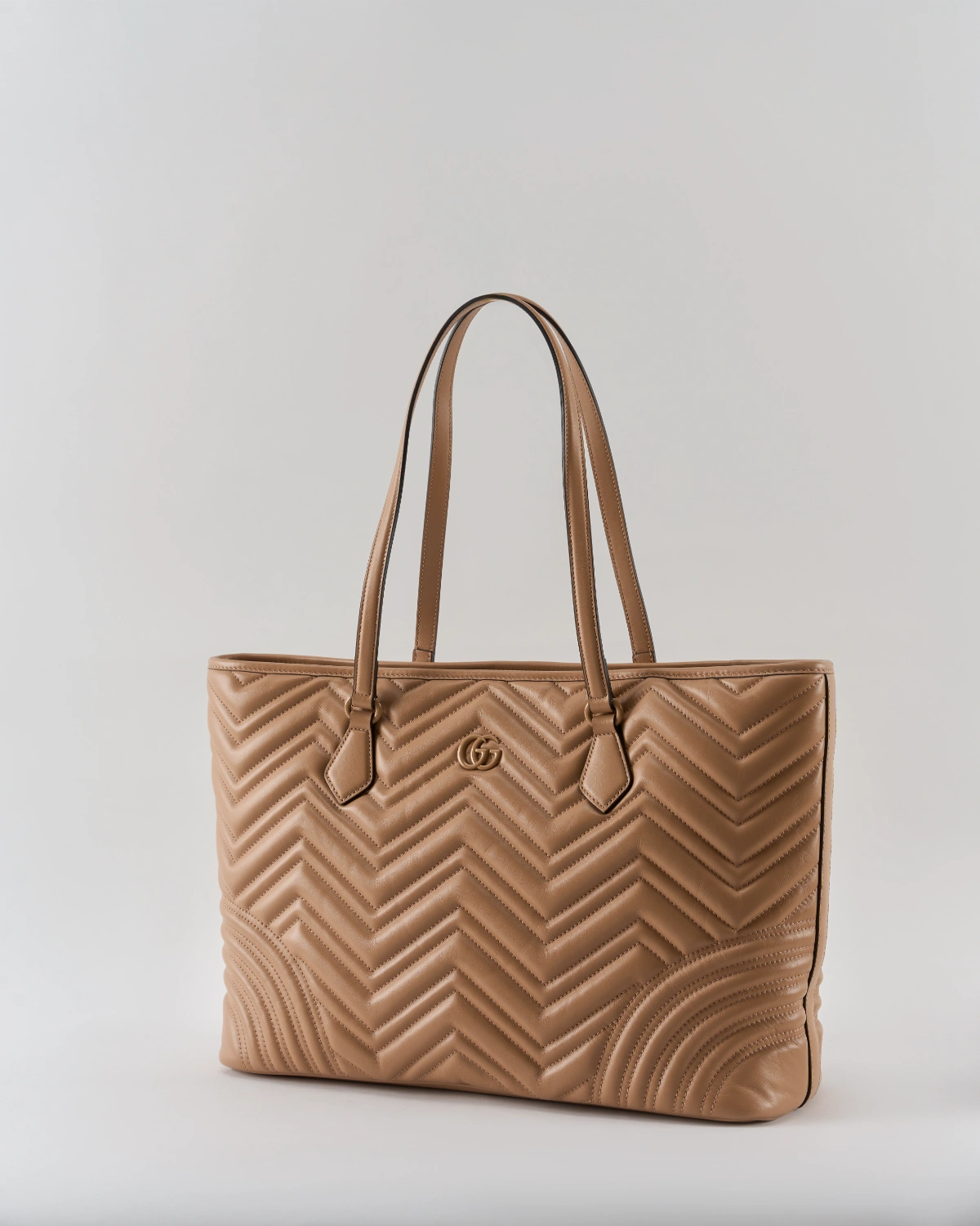Gucci Gg Marmont Quilted Leather Tote Bag