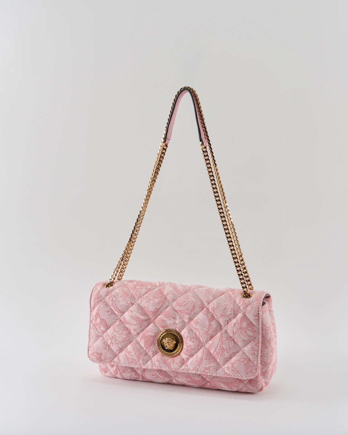 Versace Fabric Shoulder Bag Medium