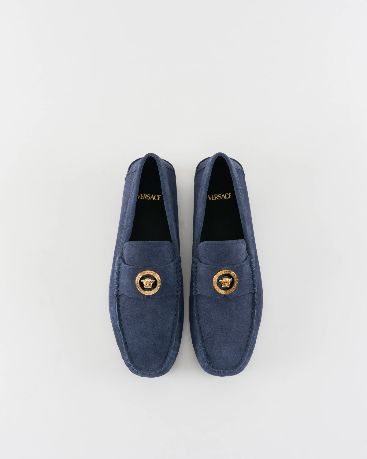 Versace Medusa 95 Suede Loafer