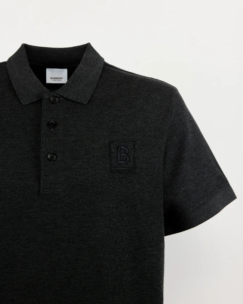 Burberry Gateforth Letter Graphic Polo