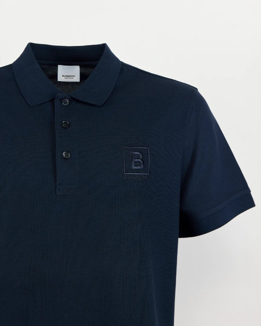 Burberry Gateforth Letter Graphic Polo