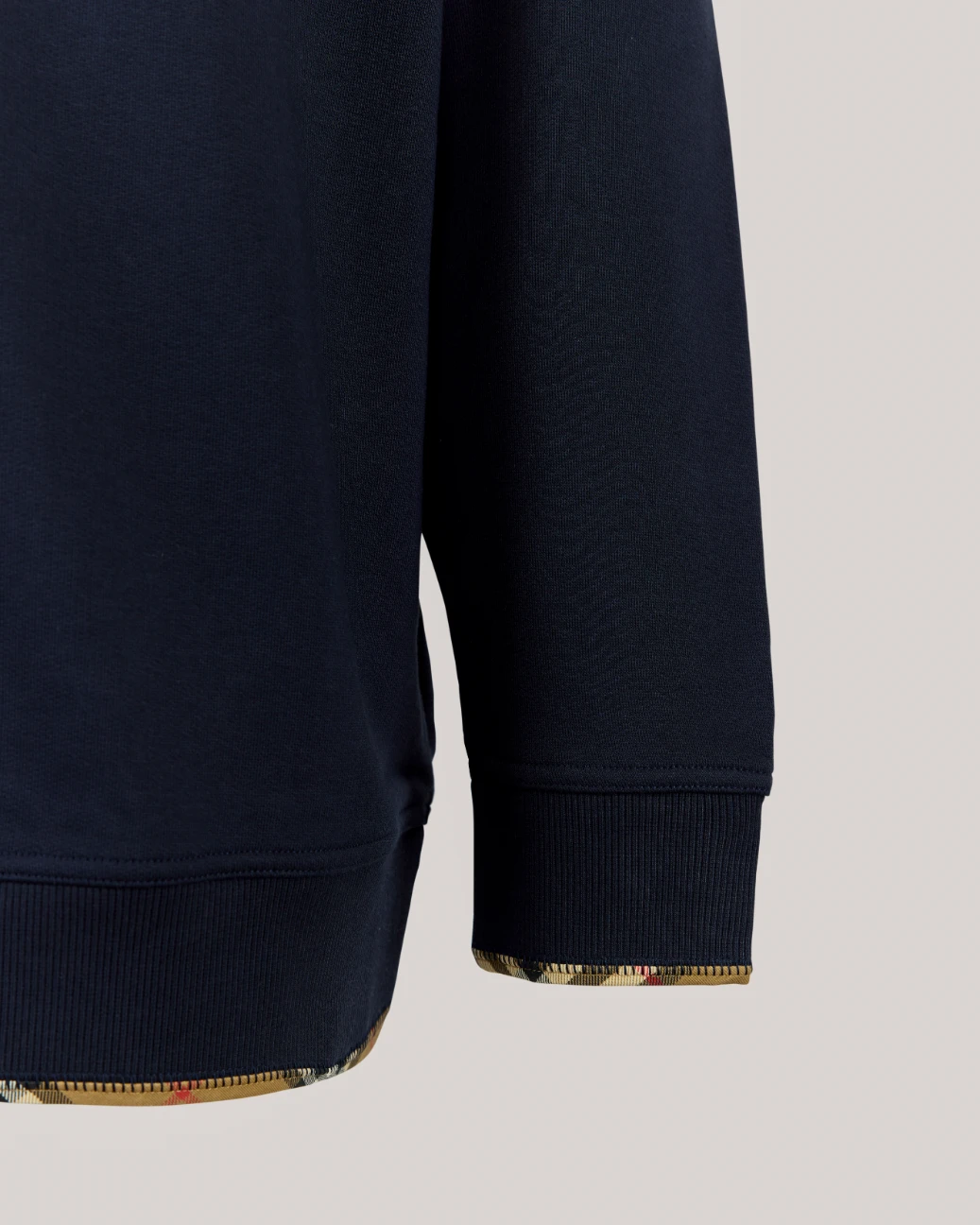 Burberry Sweatshirt With Piping Detailing