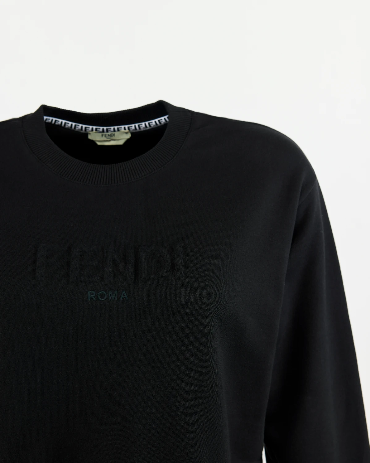 Fendi Crop Sweatshirt