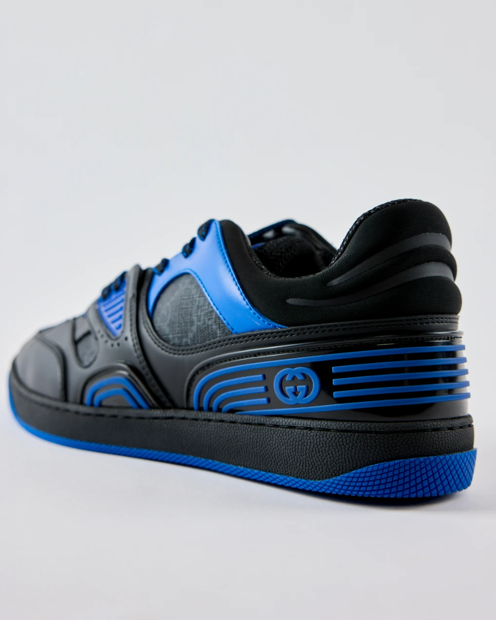 Gucci Basket Leather Low Top Sneakers