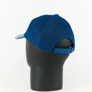 Gucci GG Embossed Leather Mesh Cap