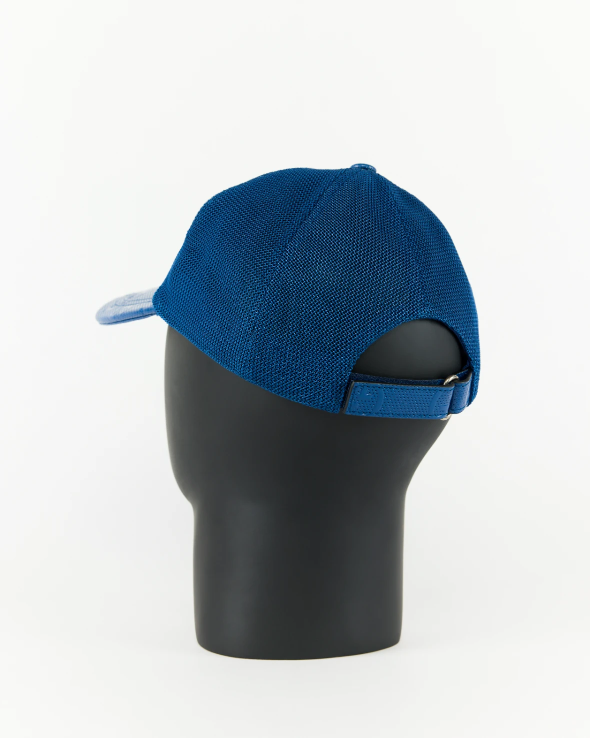 Gucci GG Embossed Leather Mesh Cap