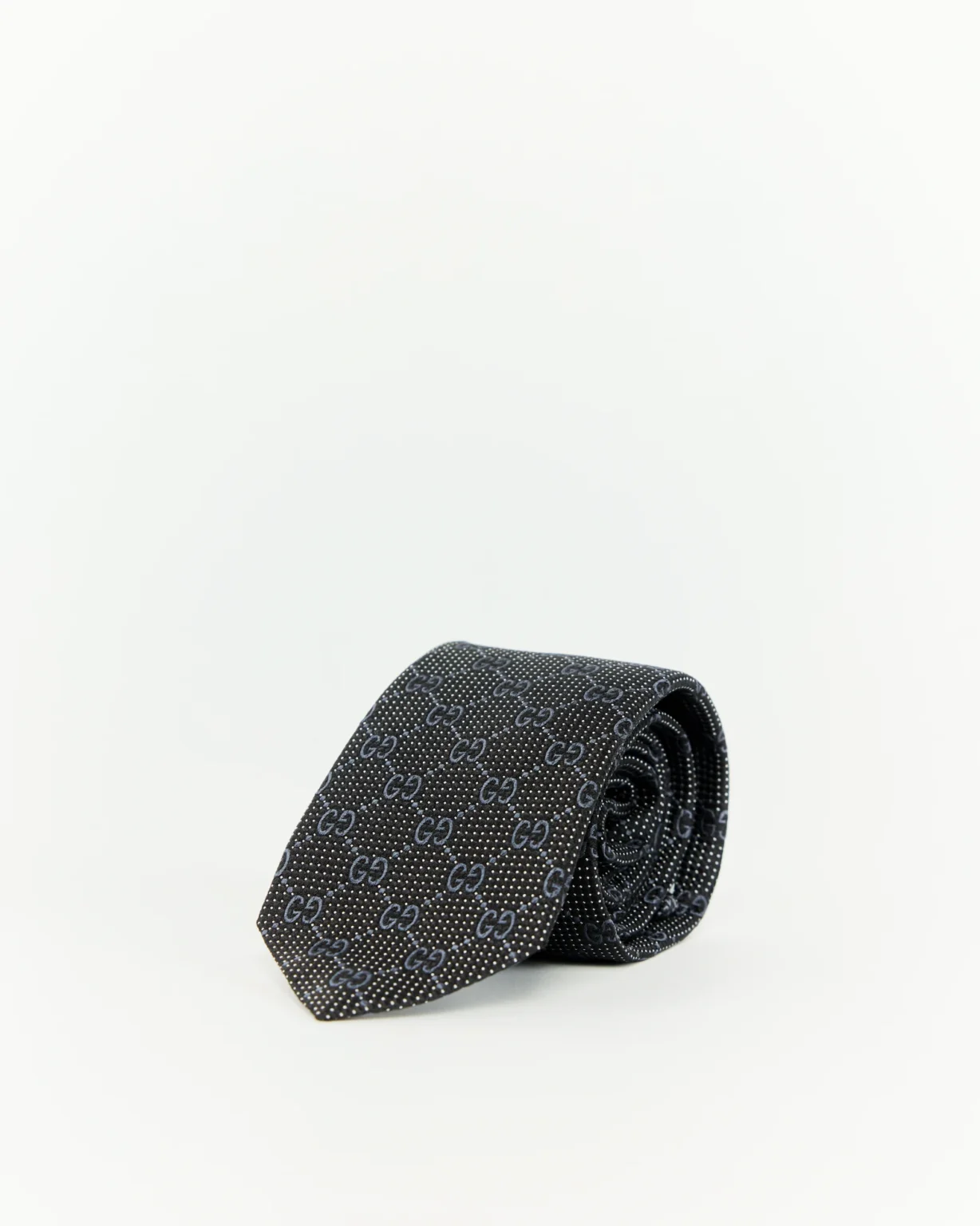 Gucci GG Jacquard Silk Tie