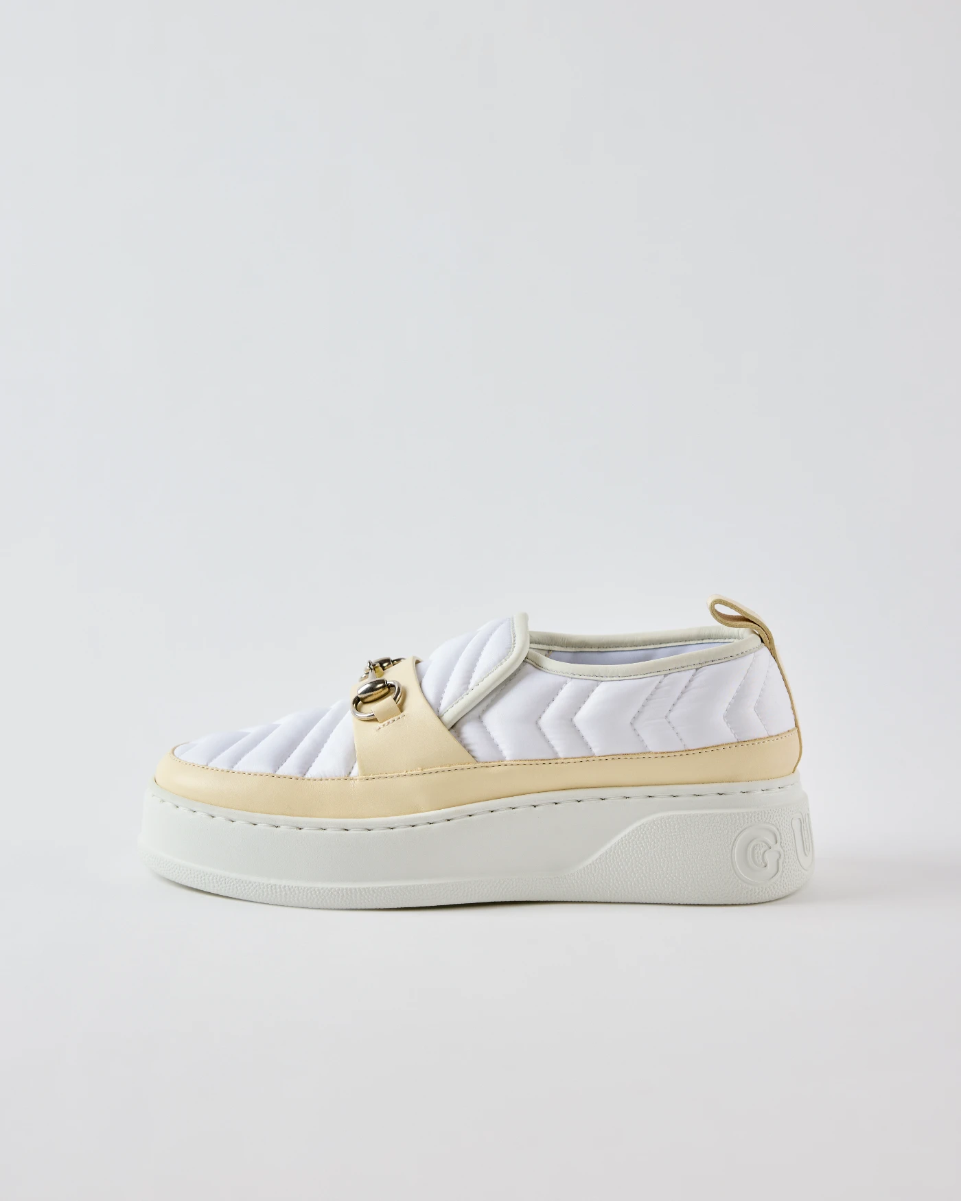 Gucci Horsebit Matelassé Leather Slip-On