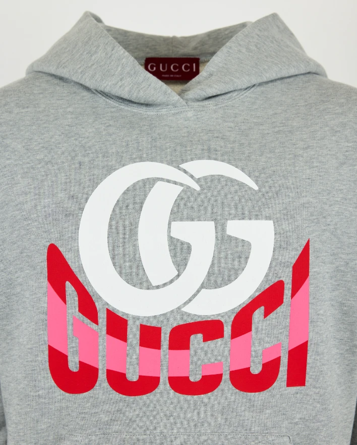 Gucci Interlocking G Print Hoodie