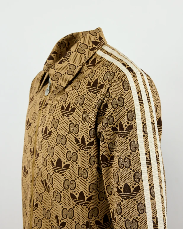 Gucci x Adidas GG Trefoil Zip Jacket