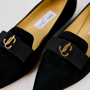 Jimmy Choo Gala Suede Ballerinas