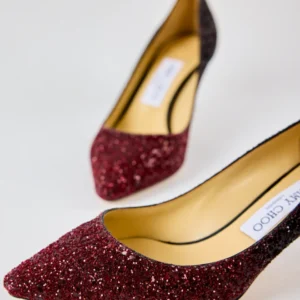 Jimmy Choo Romy 60 Glitter Pumps