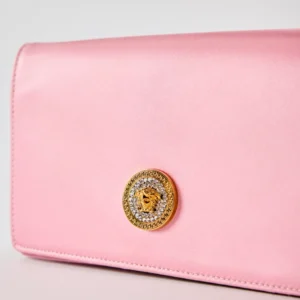 Versace La Medusa Satin Mini Bag