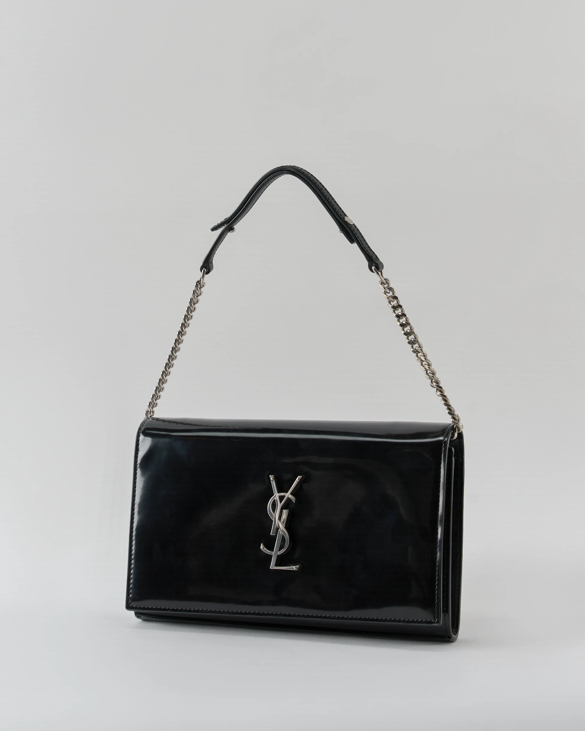 YSL Patent Leather Clutch Bag